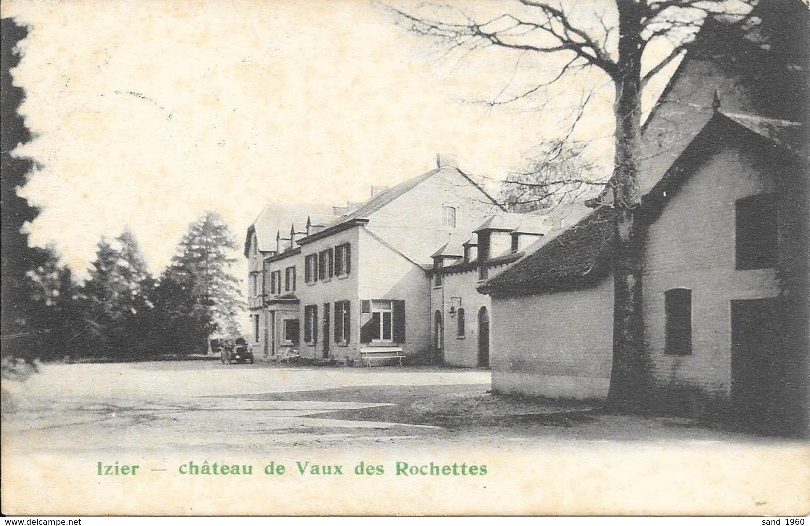 IZIER (LUX) - Chateau De Vaux Des Rochettes - Circulé: 1906 - 2 Scans - Durbuy