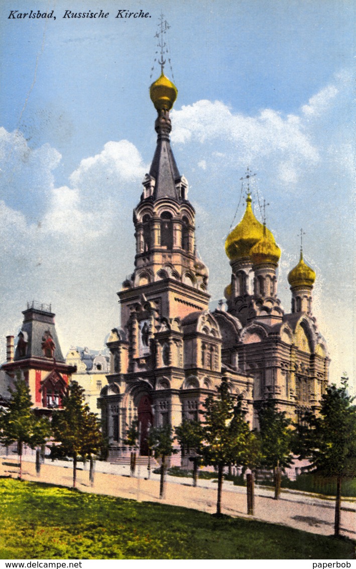 KARLSBAD - RUSSIA CHURCH - Tschechische Republik