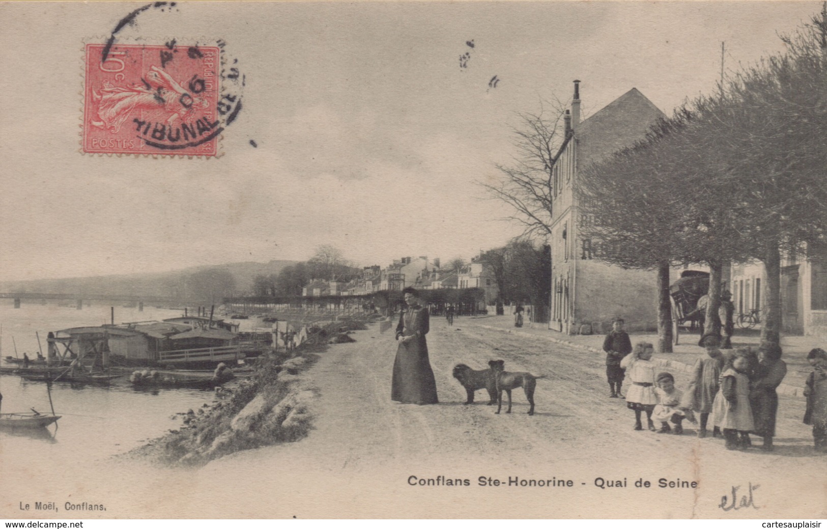 Conflans Saint Honorine : Quai De Seine - Conflans Saint Honorine