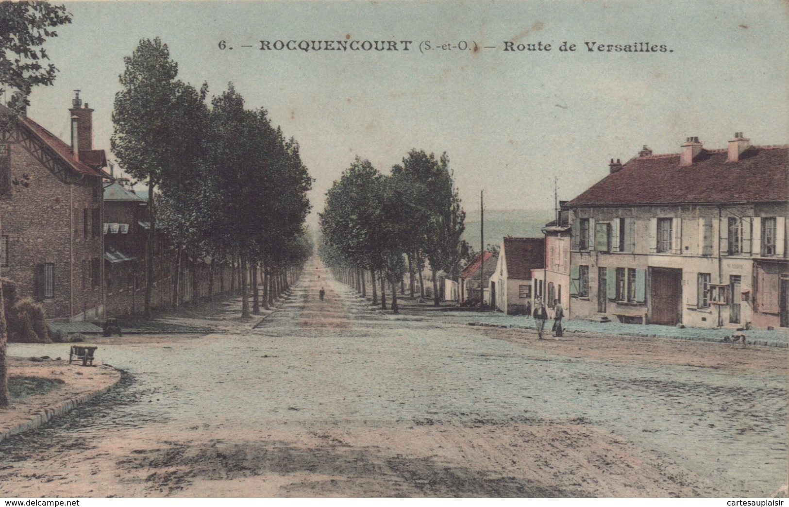 Rocquencourt : Route De Versailles - Rocquencourt