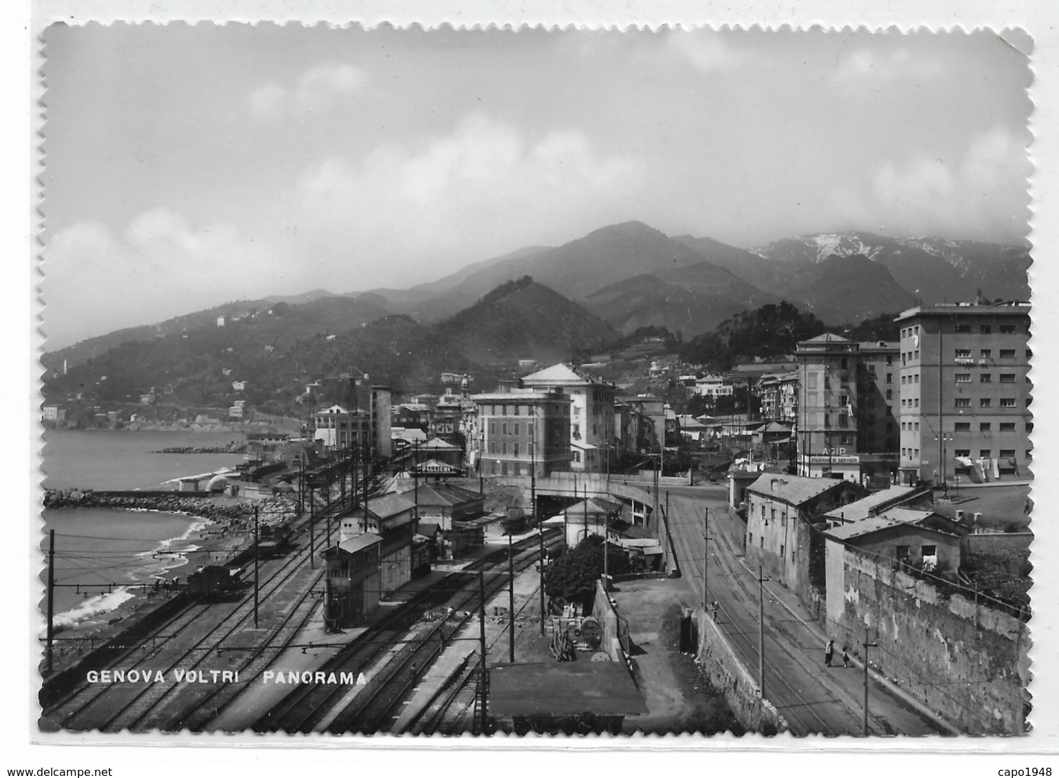 CARD VOLTRI  STAZIONE FERROVIARIA -(GENOVA)-FG-V-2-  -0882- 29093 - Genova (Genoa)