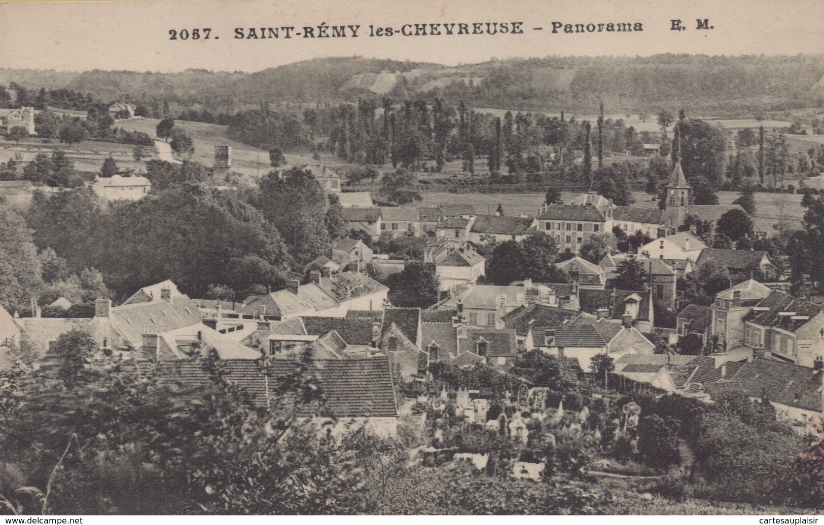 St.-Rémy-lès-Chevreuse : Panorama - St.-Rémy-lès-Chevreuse