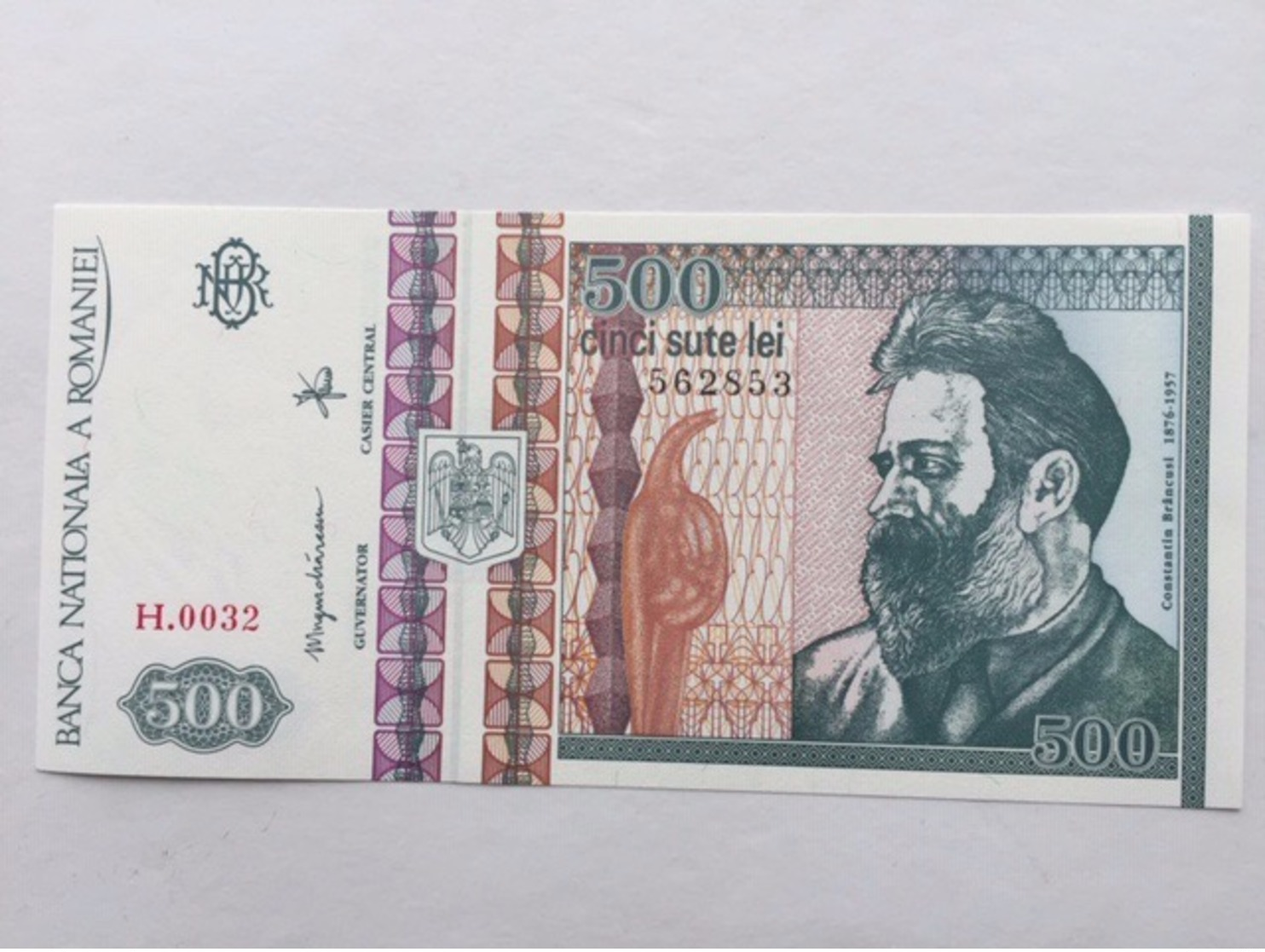 ROMANIA P101B 500 LEI 1992 UNC - Rumänien