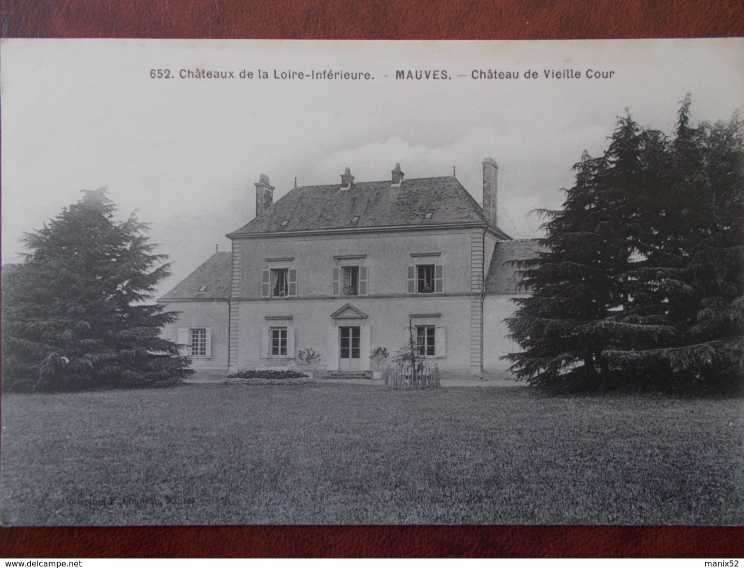 44 - MAUVES - Château De Vieille Cour. (Rare) - Mauves-sur-Loire