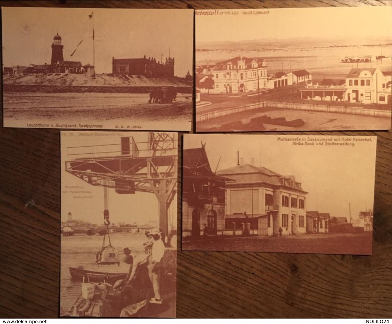 8 Cartes Postales, "reproductions", Namibie, Swakopmund, O.S.W. Afrika, Allemagne Coloniale, Non écrites - Namibia