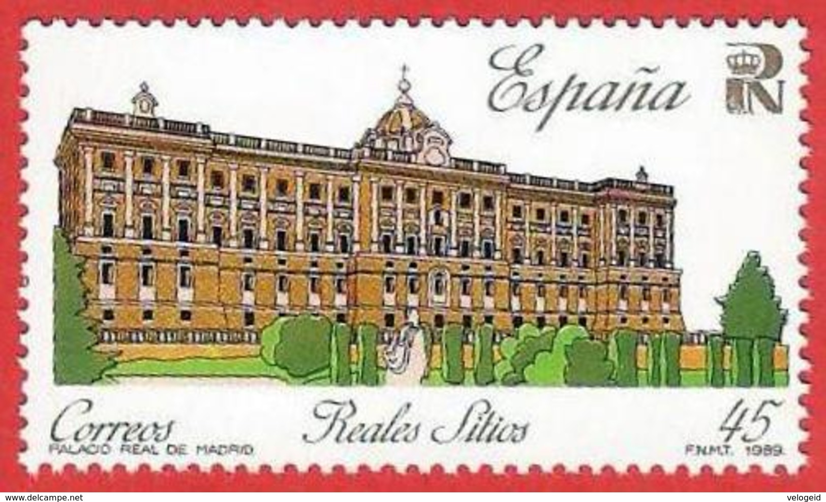 España. Spain. 1989. Patrimonio Nacional. Palacio Real De Madrid - Denkmäler