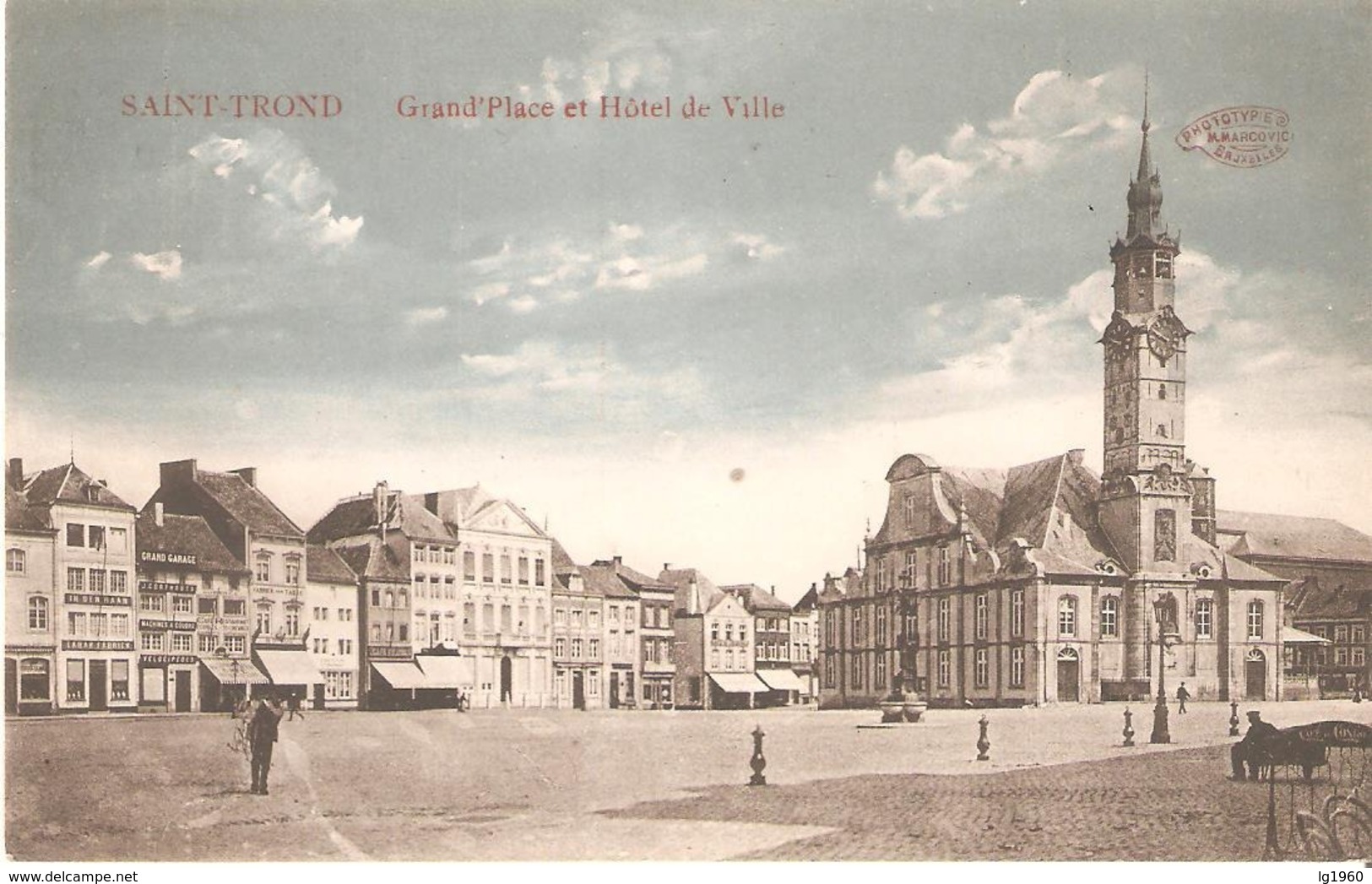 29c) Saint-Trond - Grand'Place Et Hôtel De Ville - Marcovici - Sint-Truiden