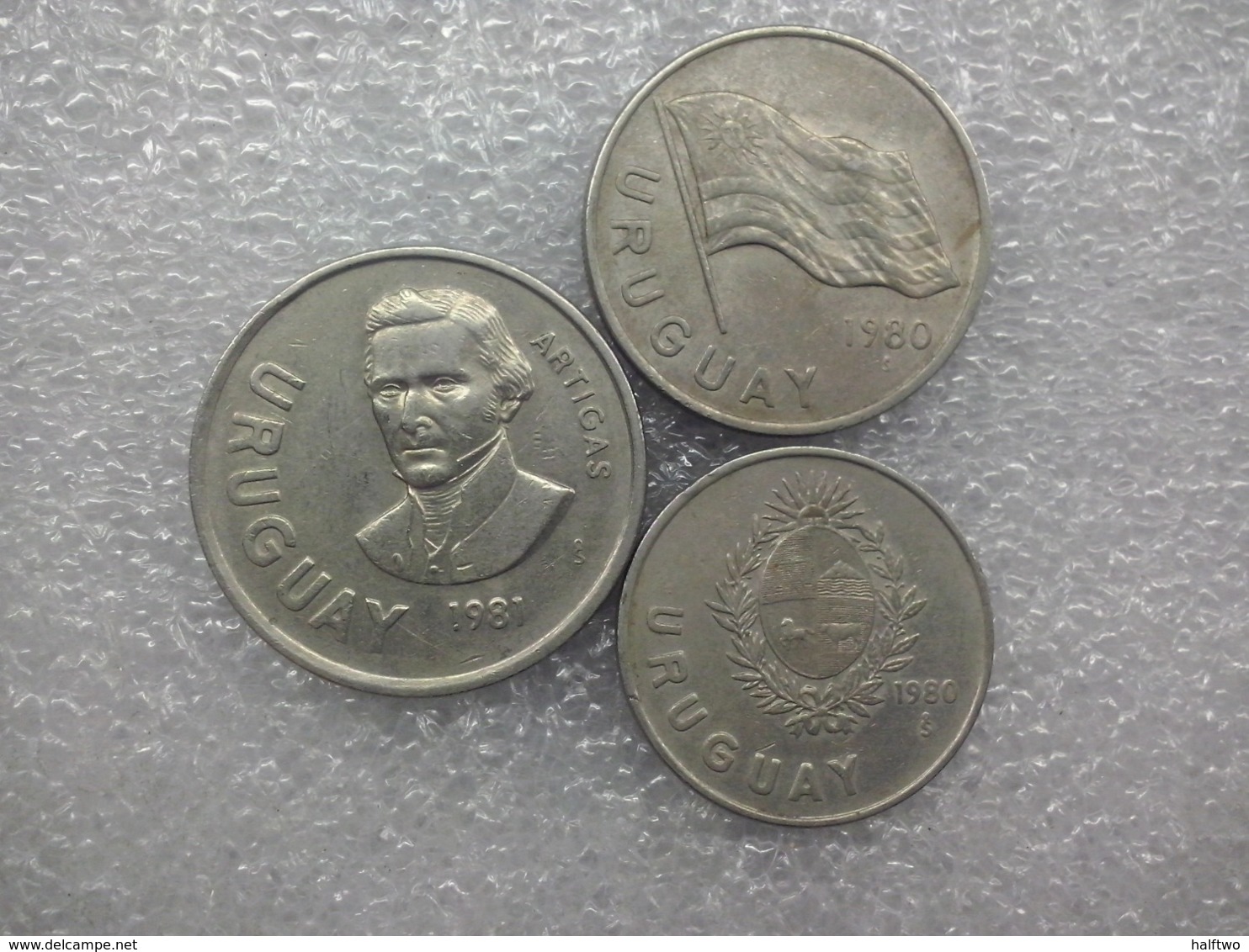 Uruguay  1 - 10 Pesos  1980-81 - Uruguay