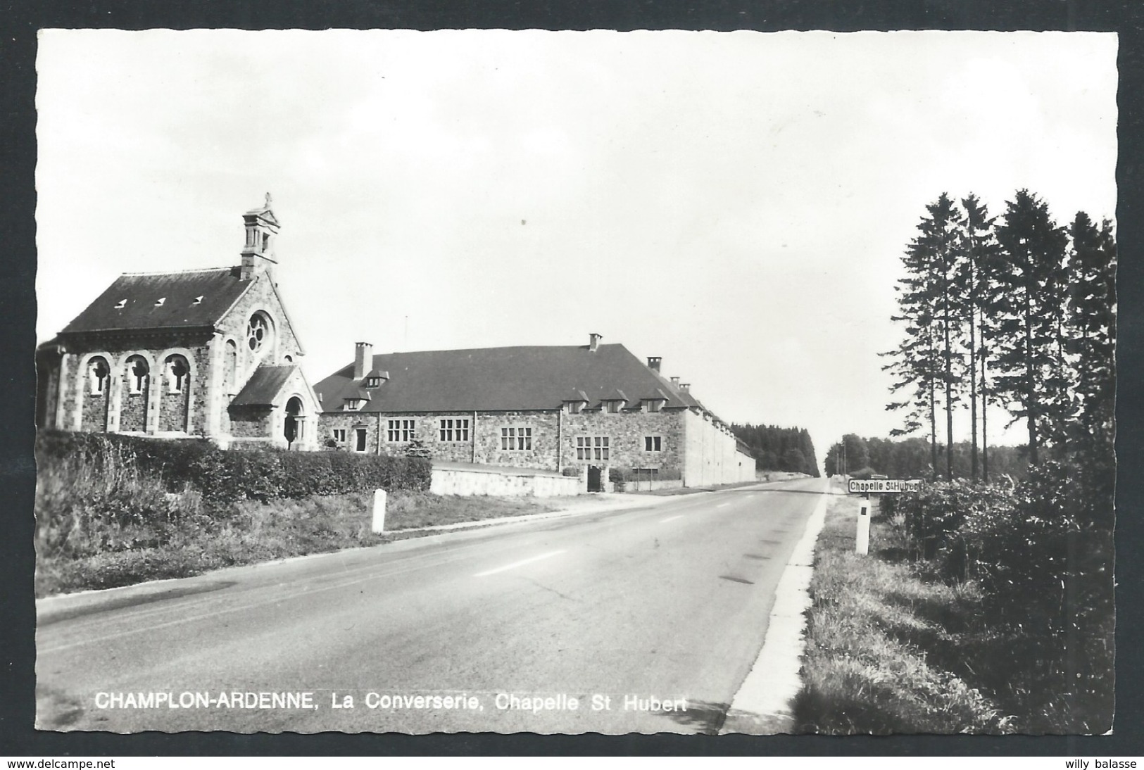 1,1 +++ CPA - Tenneville - CHAMPLON - Ardenne - La Converserie , Chapelle St Hubert  // - Tenneville