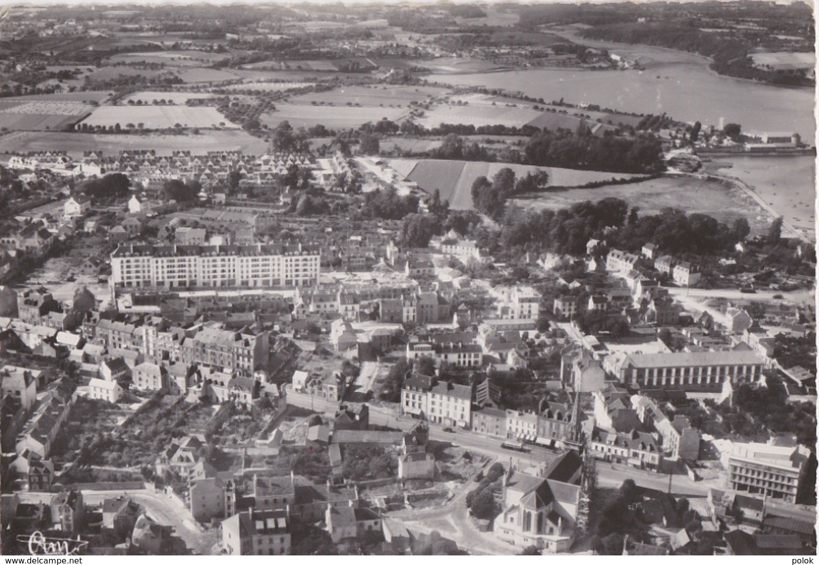 Bv - Cpsm Grand Format LORIENT - Vue Aérienne - Quartier De Kerentrech - Lorient