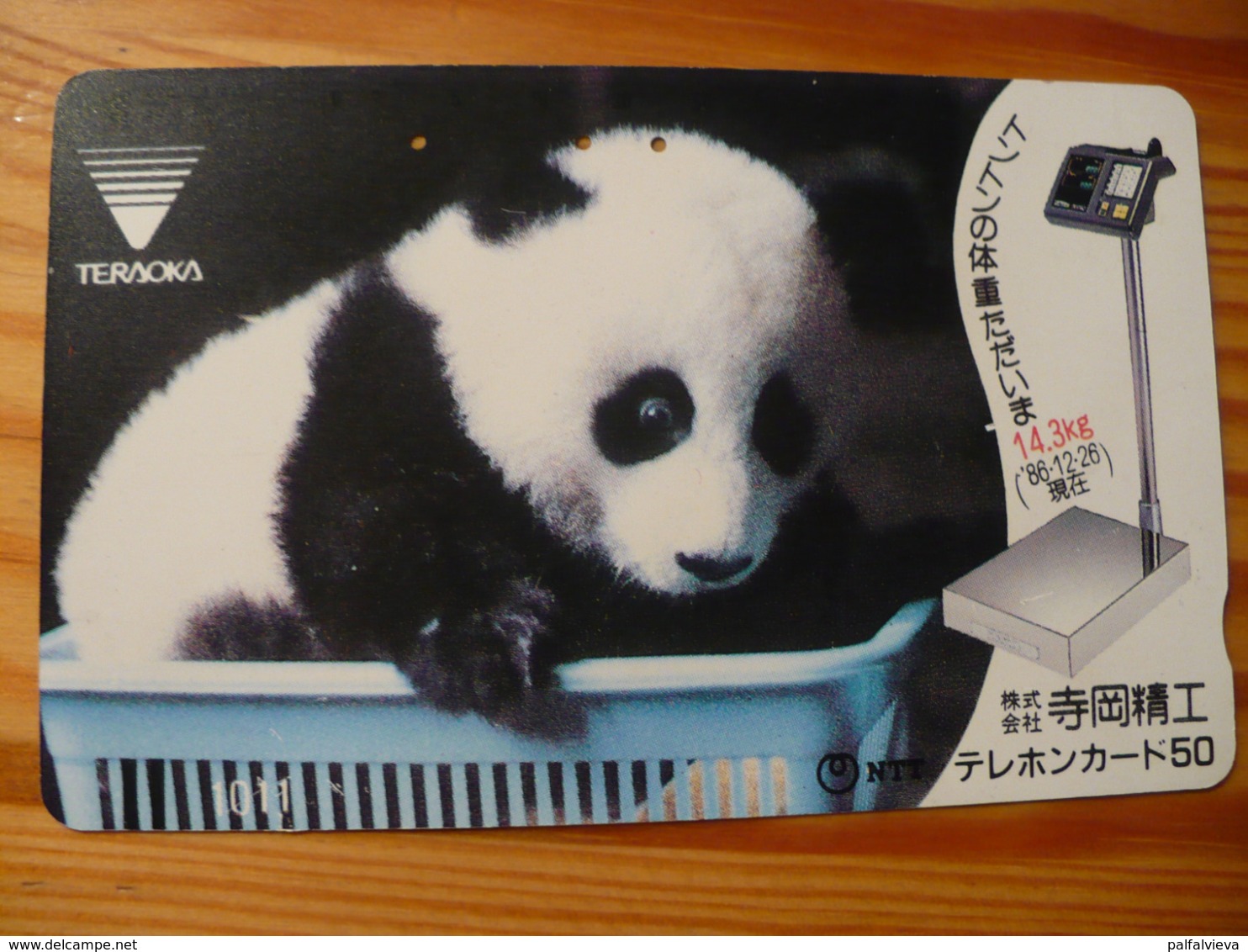 Phonecard Japan 110-011 Panda - Japon