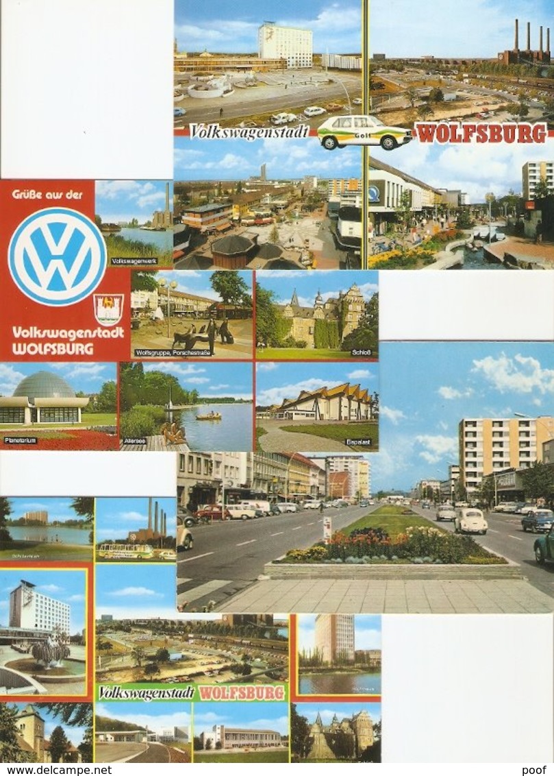 Wolfsburg : Stadt Des Volkswagens ---- 9 Kaarten - Wolfsburg