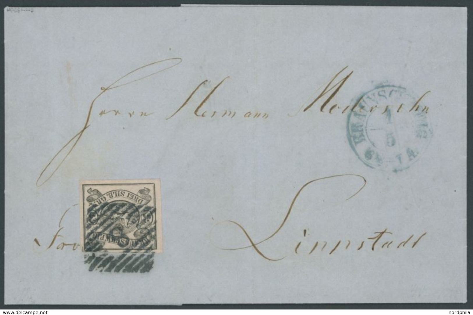 WÜRTTEMBERG 37a O, 1869, 2 Kr. Mattorange, K3 GOEPPINGEN, Pracht, Gepr. Irtenkauf, Mi. 170.- - Otros & Sin Clasificación