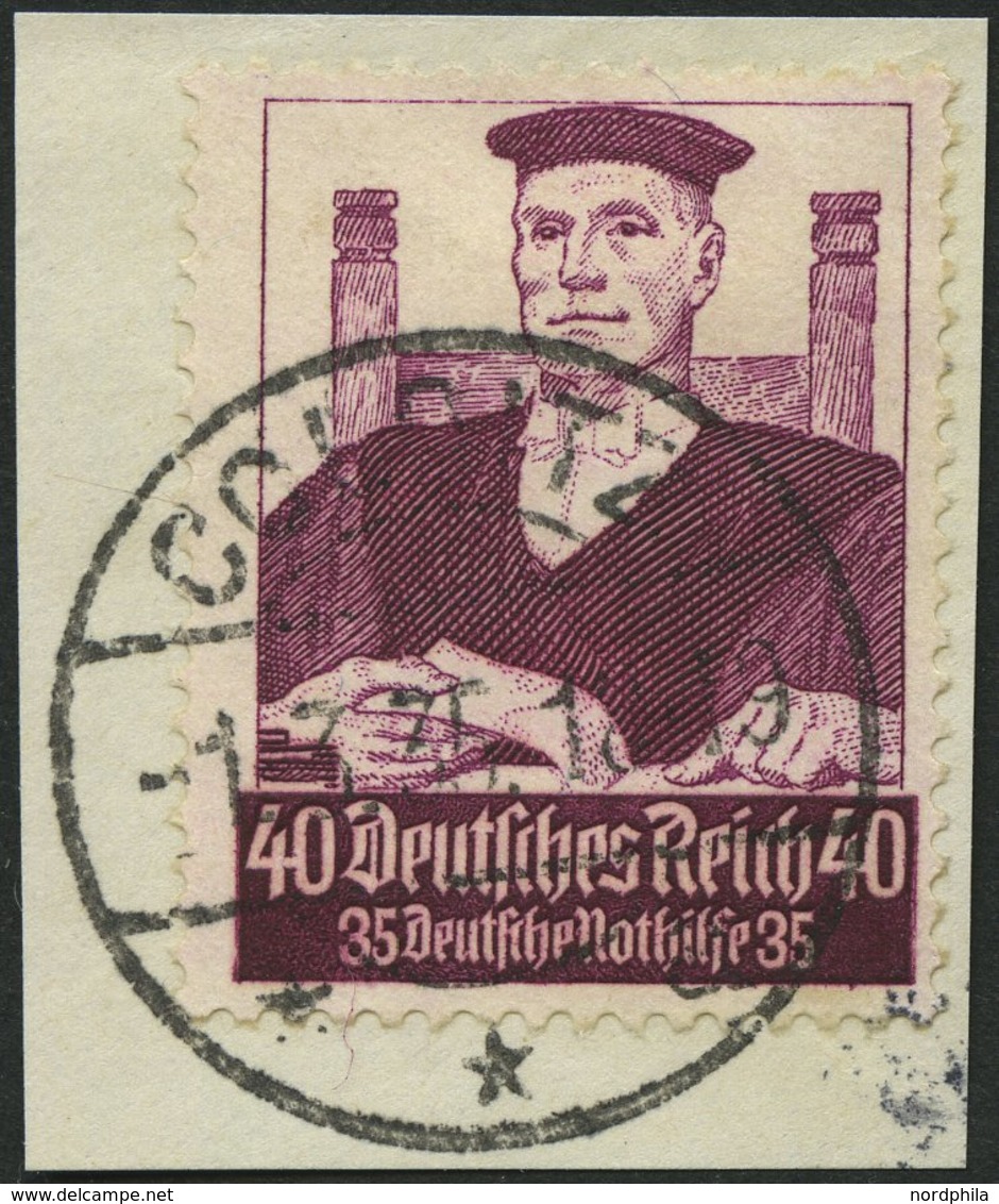 Dt. Reich 564 BrfStk, 1834, 40 Pf. Stände, Prachtbriefstück, Mi. 90.- - Otros & Sin Clasificación