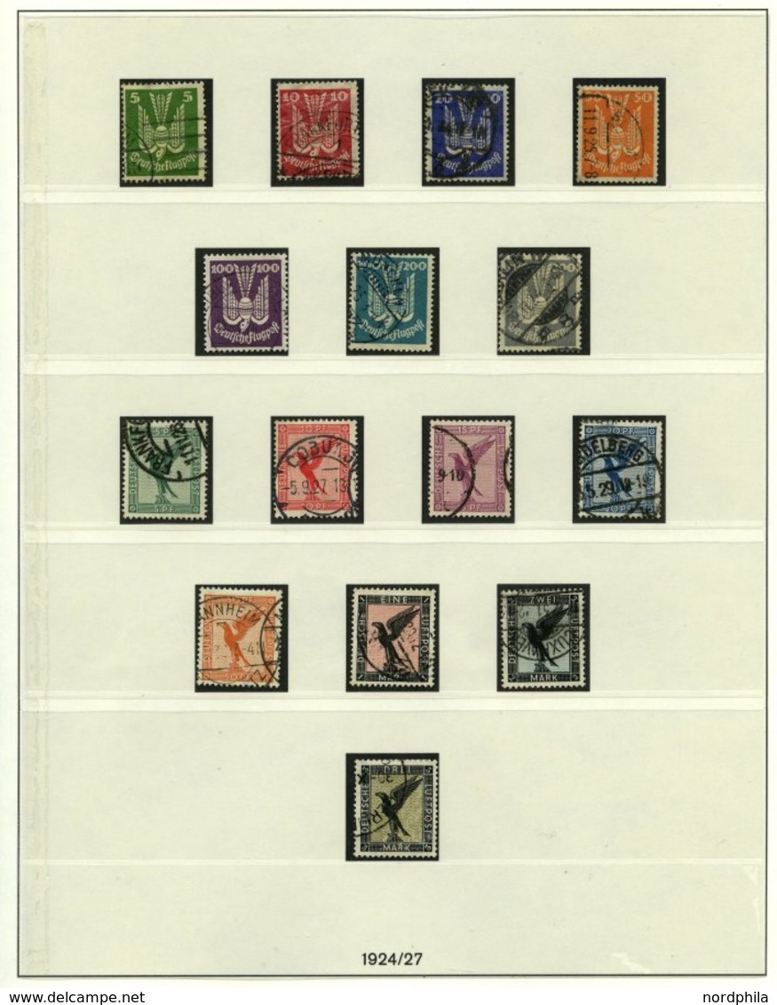 SAMMLUNGEN o,* , 1923-32, Sammlung Dt. Reich auf Lindner Falzlosseiten mit vielen guten Werten, stark unterschiedliche E