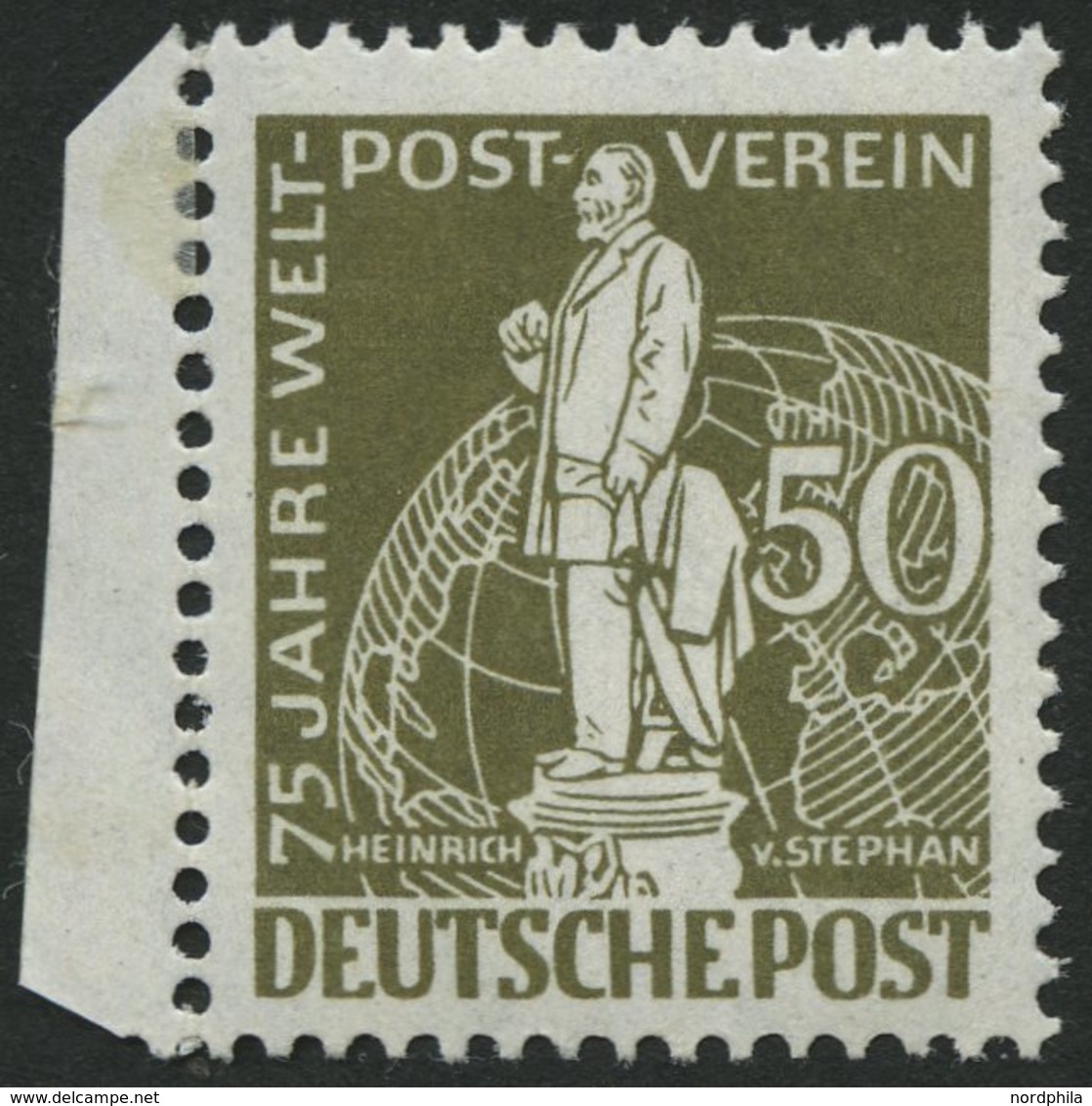 BERLIN 38 **, 1949, 50 Pf. Stephan, Pracht, Mi. 180.- - Otros & Sin Clasificación