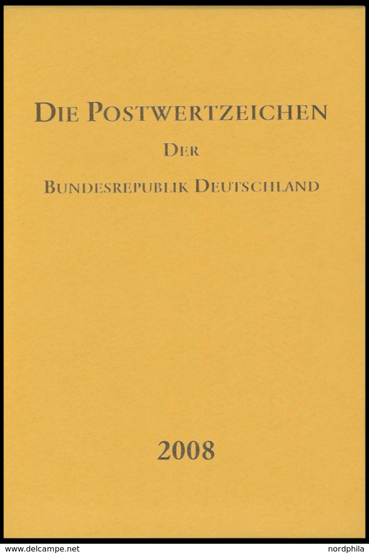 JAHRESZUSAMMENSTELLUNGEN J 36 **, 2008, Jahreszusammenstellung, Postfrisch, Pracht, Postpreis EURO 75.- - Other & Unclassified