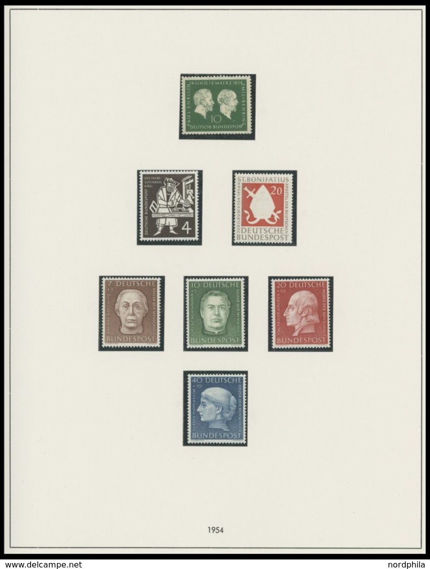 SAMMLUNGEN **, Postfrische, Bis Auf Den Posthornsatz In Den Hauptnummern Komplette Sammlung Von 1949-78 Im SAFE Falzlosa - Usados