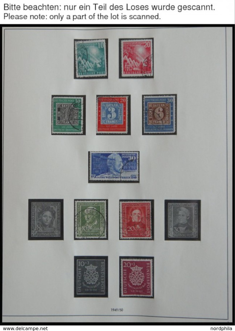 SAMMLUNGEN O, Gestempelte Sammlung Bundesrepublik Von 1949-69 Im SAFE Falzlosalbum, Recht Komplett, Mit Einigen Besseren - Used Stamps