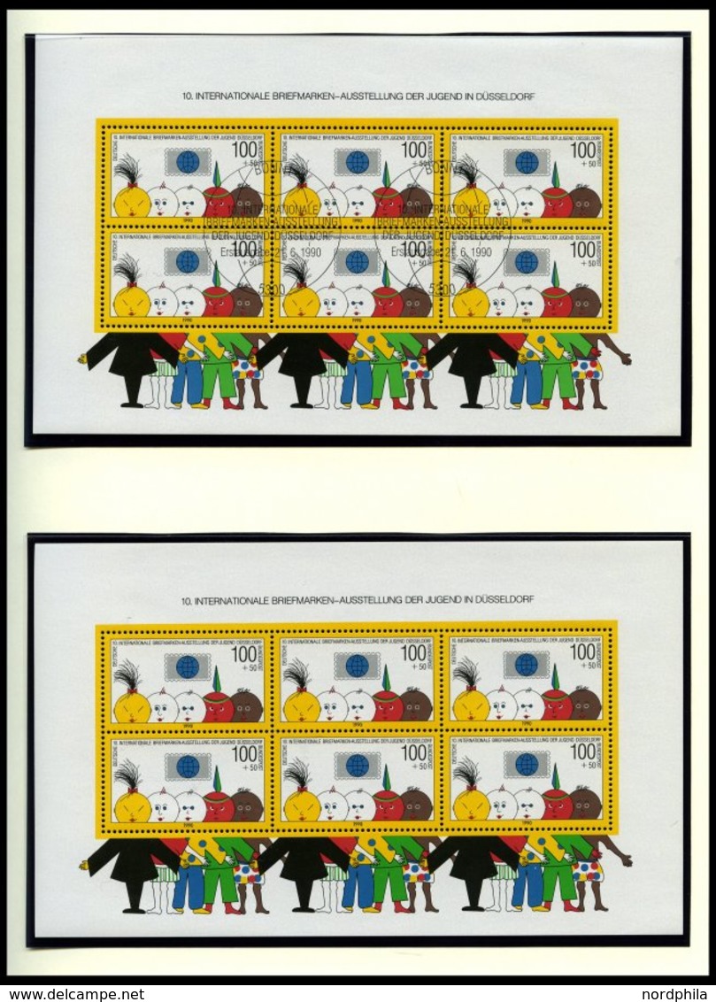 SAMMLUNGEN **,o , überkomplette Sammlung Bundesrepublik Von 1954-2003 (ohne 1986-88) In 12 Leuchtturmalben, Oft Bis Zu 2 - Used Stamps