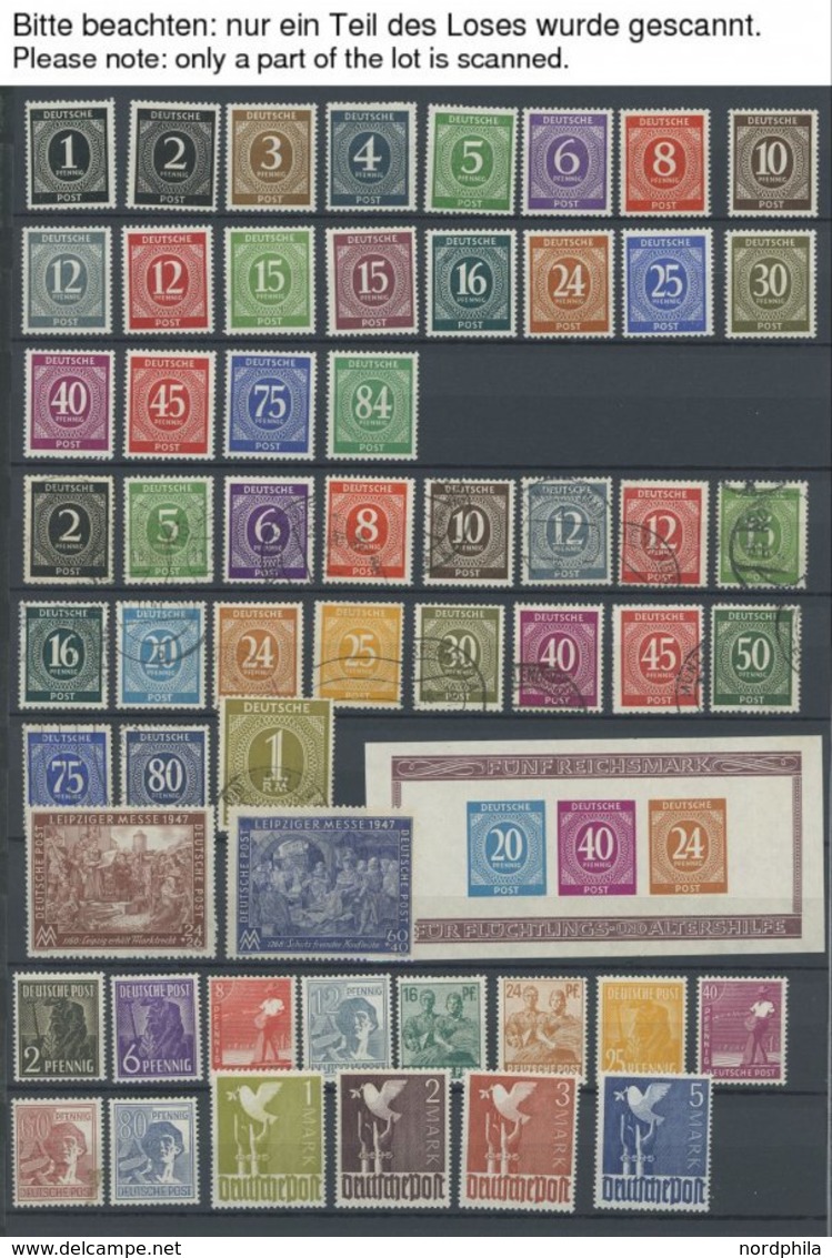 SAMMLUNGEN **,o,* , Sammlung Bundesrepublik Von 1948-83, Ab 1956 In Den Hauptnummern Wohl Komplett, Anfangs Einiges Mit  - Used Stamps