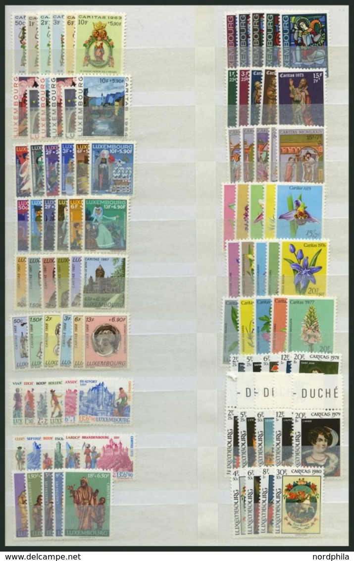 SAMMLUNGEN, LOTS **, 1963-87, Caritas, Alle 25 Ausgaben Komplett, Pracht, Mi. 141.- - Colecciones