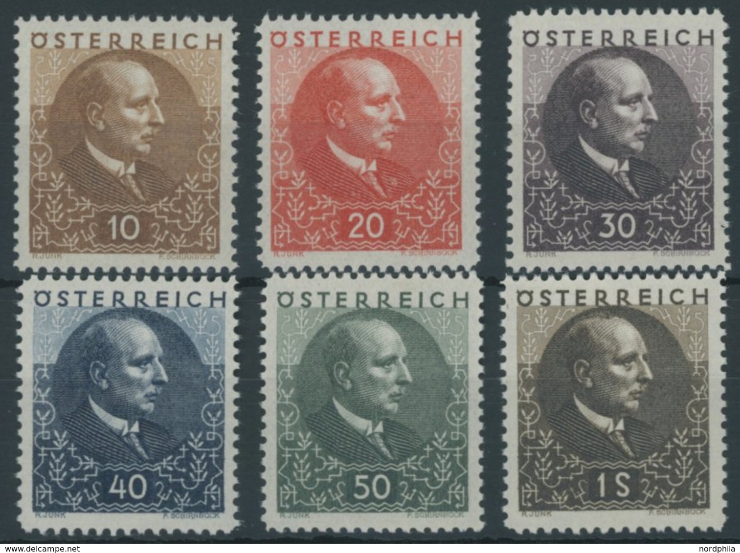 ÖSTERREICH 512-17 **, 1930, Lungenheilstätten, Prachtsatz, Mi. 180.- - Other & Unclassified