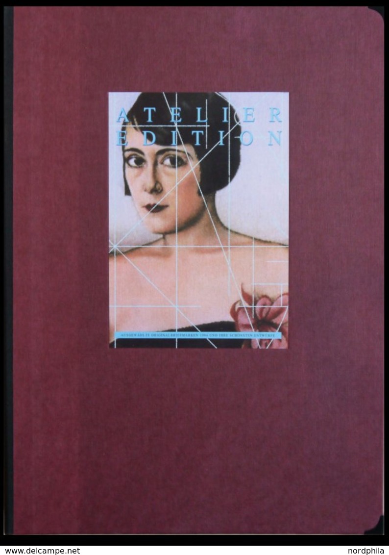 SONSTIGE MOTIVE Atelier-Edition Bundesrepublik 1994 Der Deutschen Post, Exemplar Nr. 0566, Blatt 1-36 Komplett, Verschie - Sin Clasificación