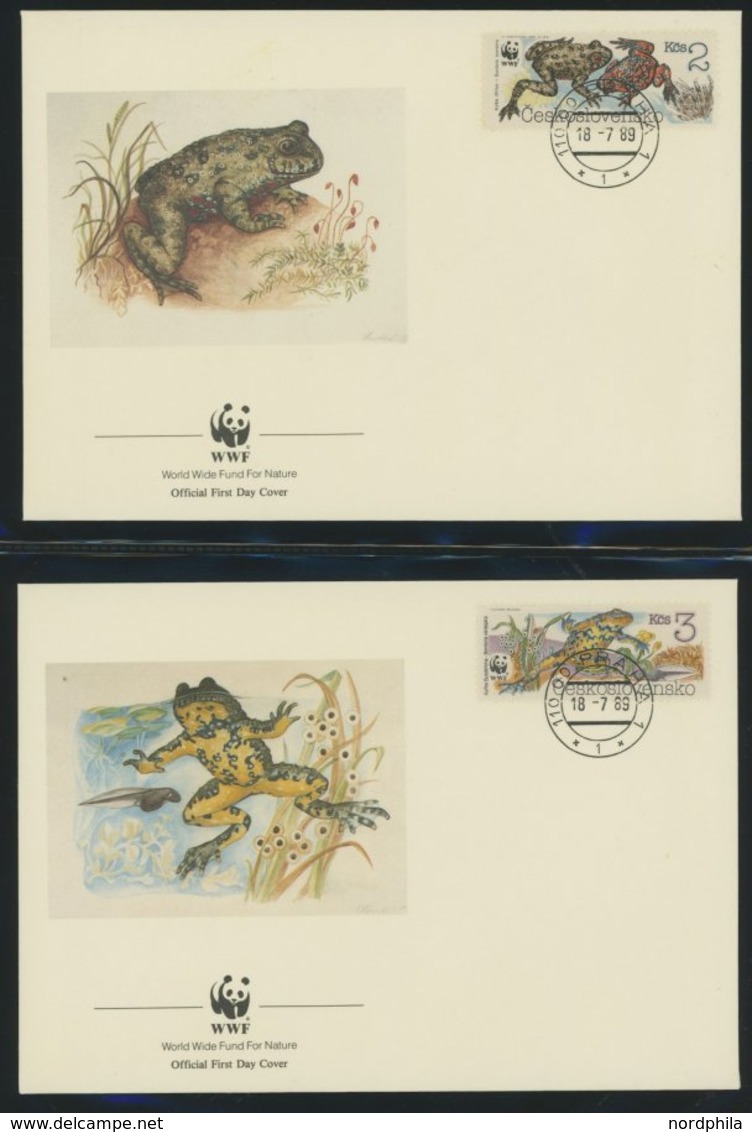 SONSTIGE MOTIVE **,Brief,BrfStk , World Wildlife Fund aus 1983-89 mit über 80 Kapiteln in 7 Spezialalben, jeweils postfr