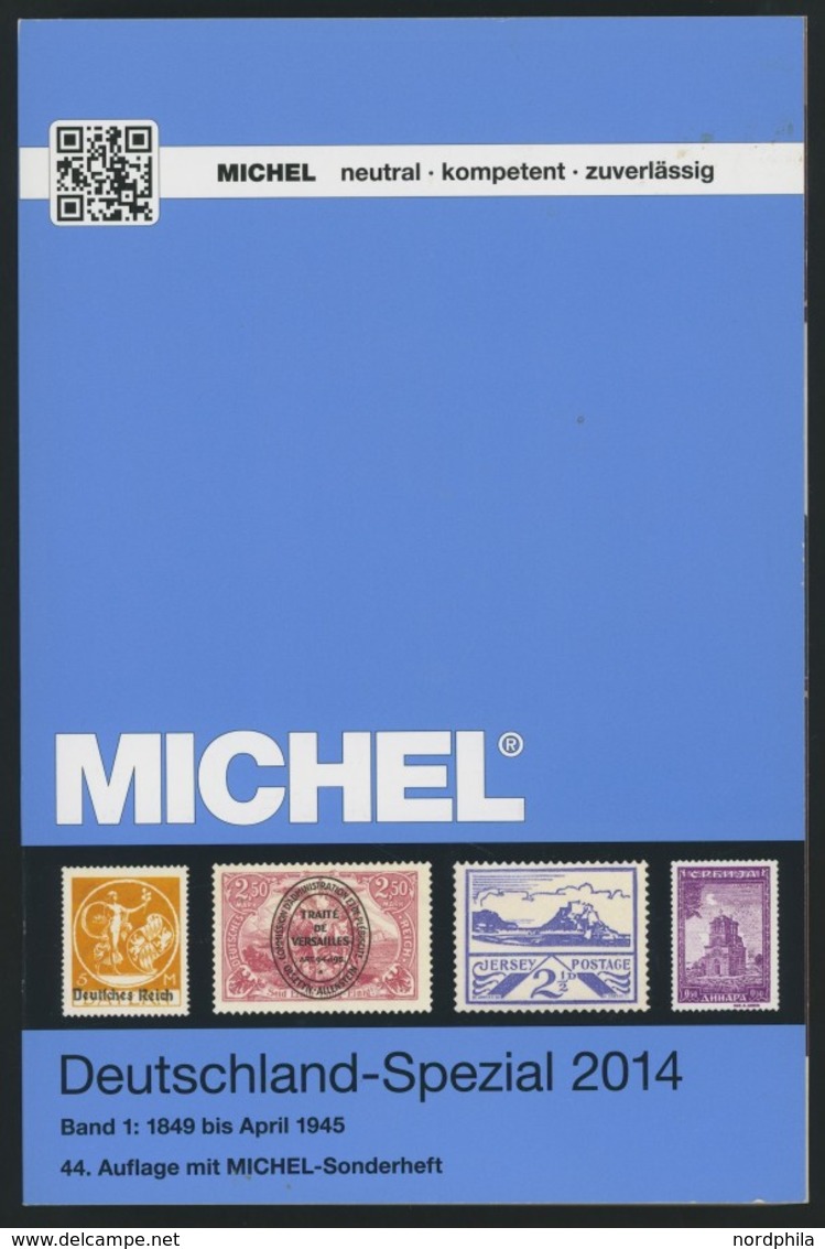 PHIL. KATALOGE Michel: Deutschland-Spezial Katalog 2014, Band 1 (1849 Bis April 1945) Und Band 2 (Alliierte Besetzung Bi - Philately