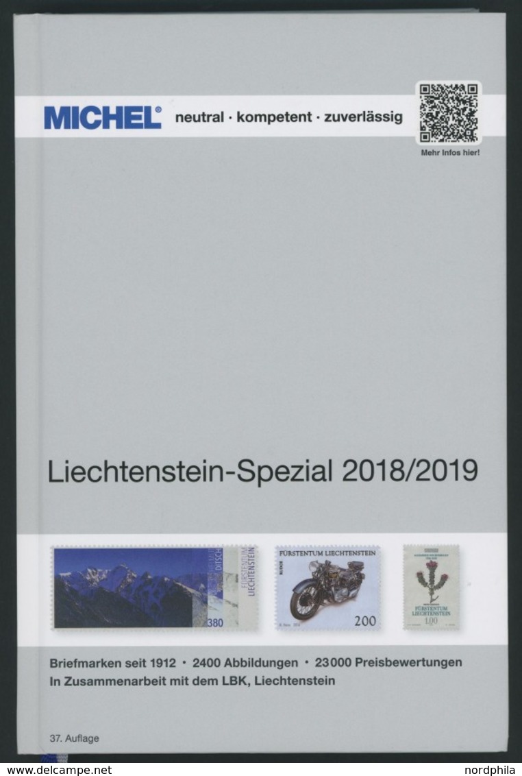 PHIL. KATALOGE Michel: Liechtenstein-Spezial Katalog 2018/2019, Alter Verkaufspreis: EUR 46.- - Filatelia