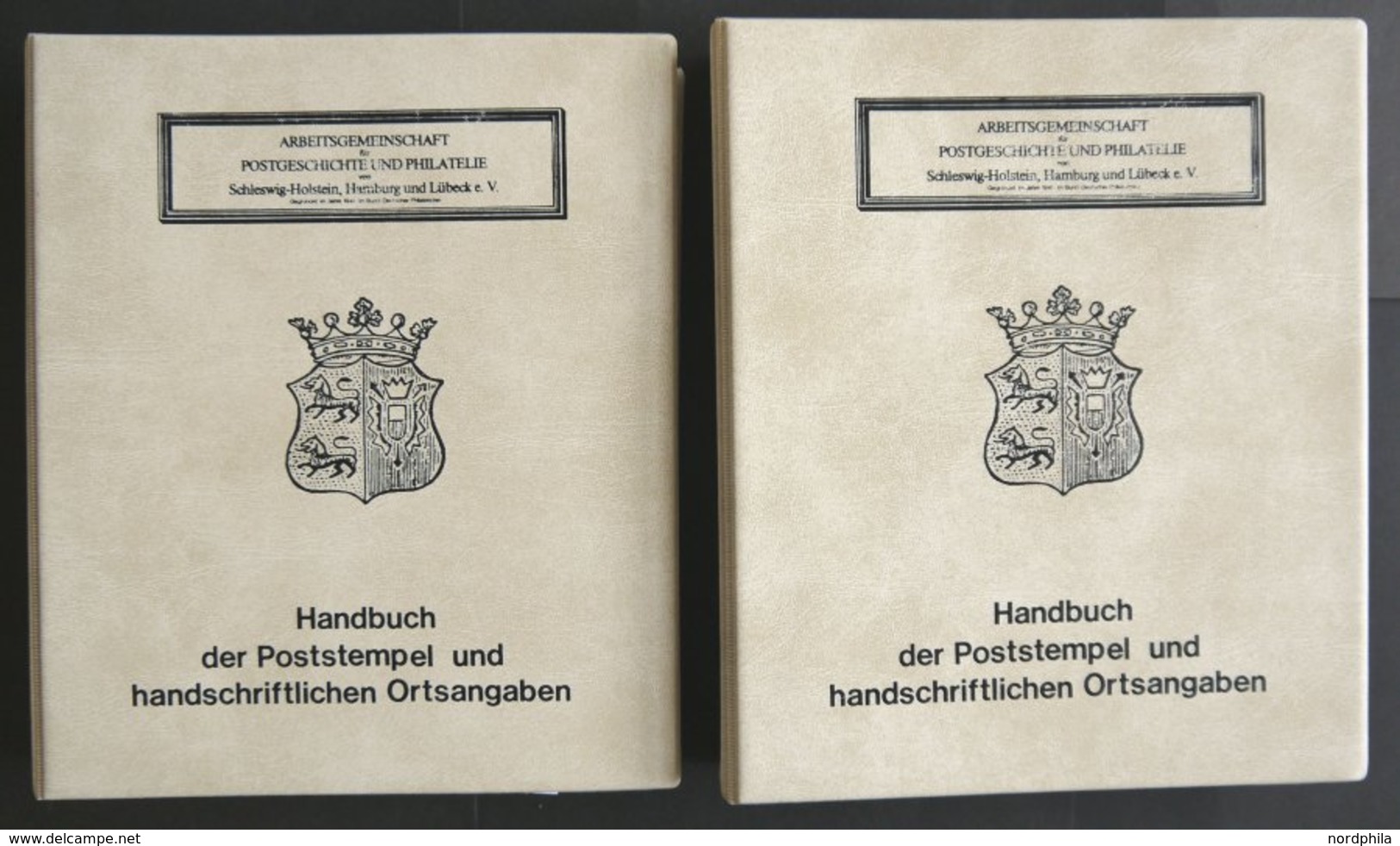 PHIL. KATALOGE Arge Schleswig-Holstein, Hamburg Und Lübeck: Handbuch Der Poststempel Und Handschriftlichen Ortsangaben I - Philately
