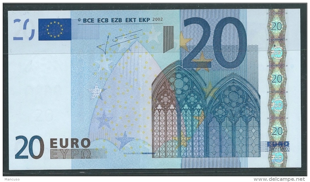 E SLOVAKIA  20 EURO  G012 B1  TRICHET   UNC - 20 Euro