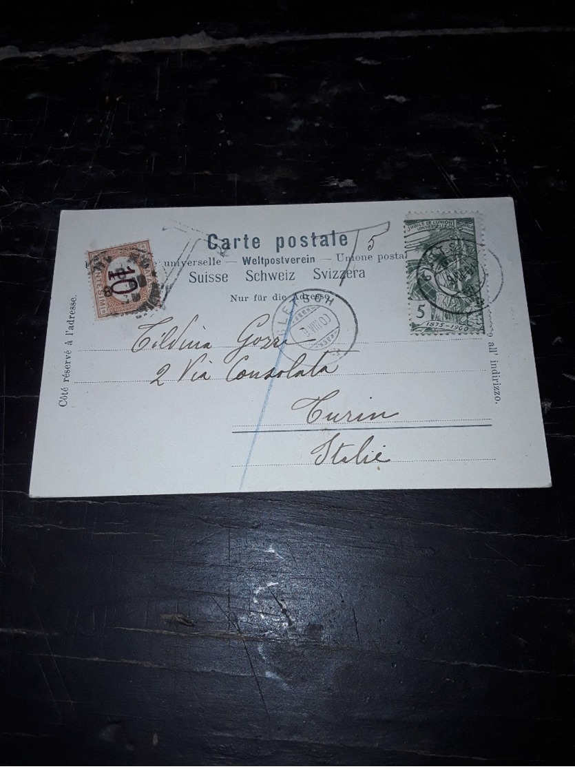 Cartolina Postale, Postcard, 1900, Berneralpen Von Der Furka Aus - Other & Unclassified