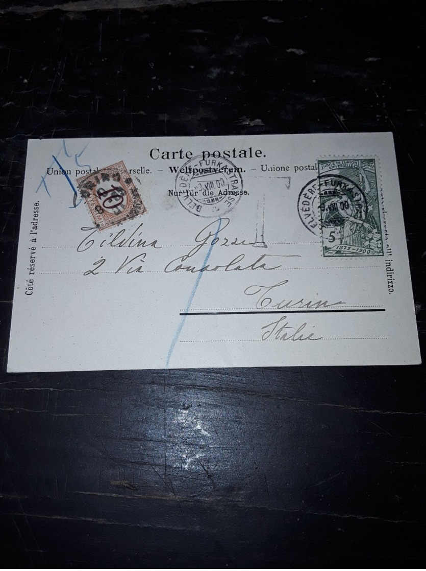 Cartolina Postale, Postcard, 1900, Glacier Du Rhone, Belvedere - Sonstige & Ohne Zuordnung