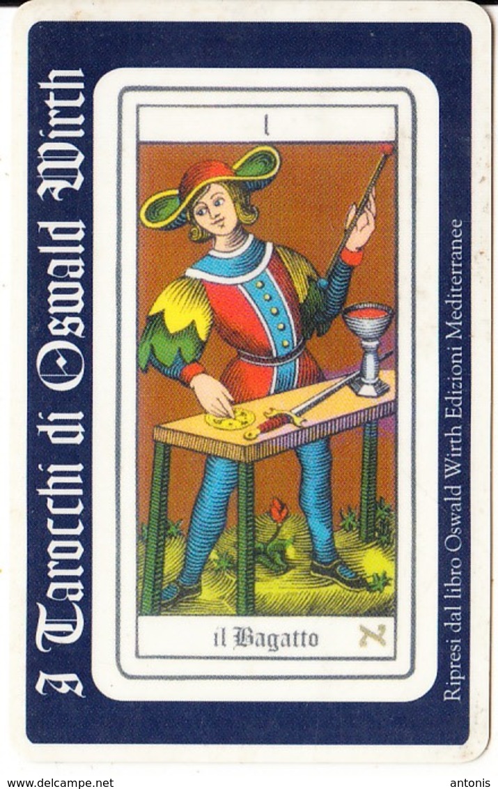 ITALY - Tarot Cards, VIA Card(autostrade) L.50000, Exp.date 31/12/01, Used - Sonstige & Ohne Zuordnung