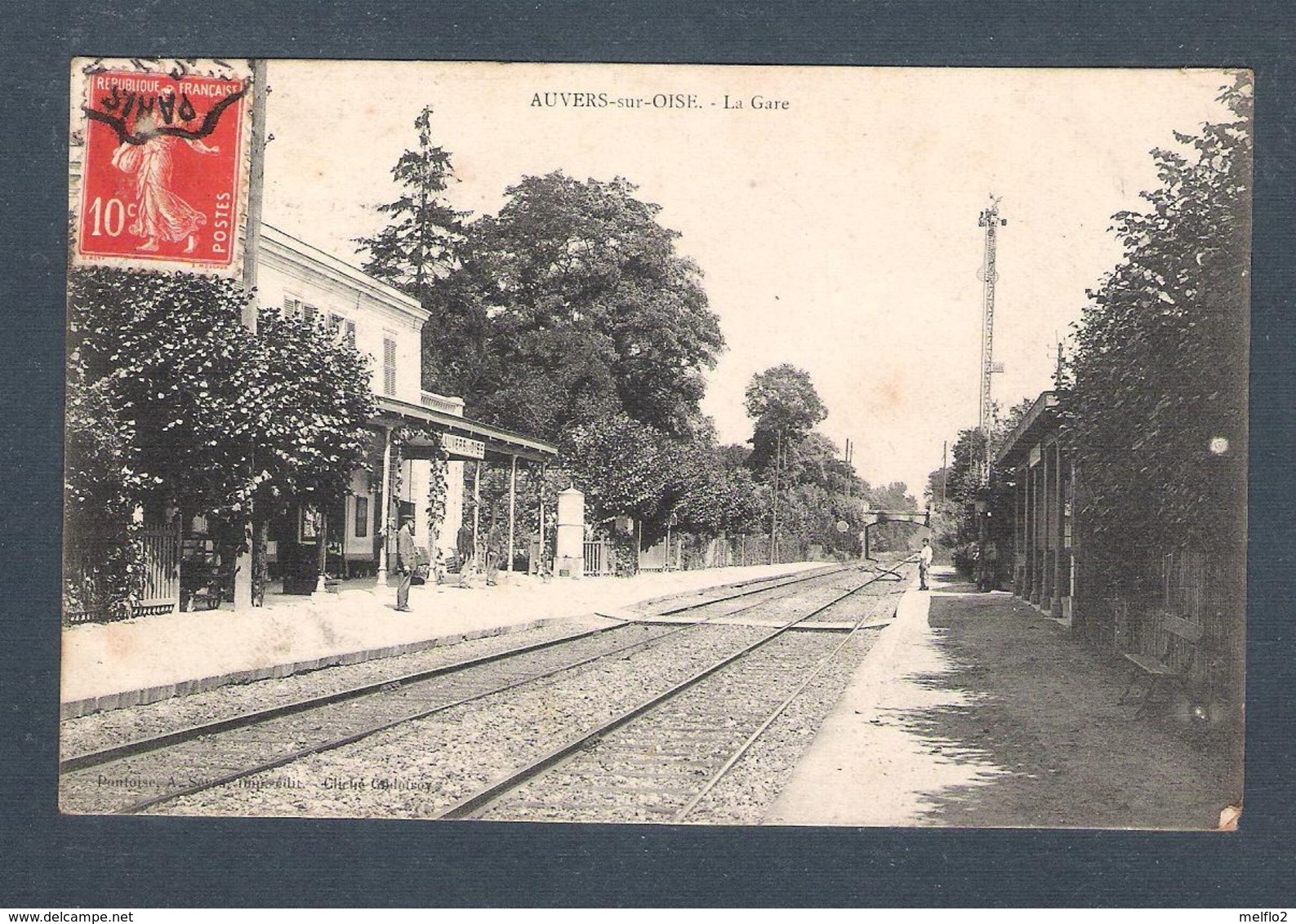 95  -  AUVERS Sur OISE   -   LA GARE - Auvers Sur Oise