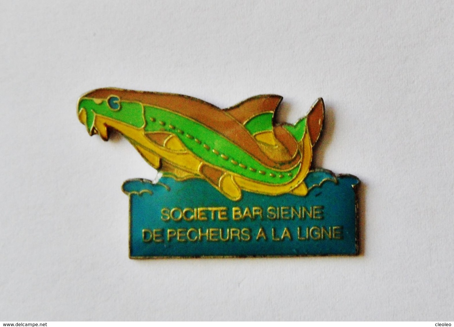 Pin's Société Bar Sienne De Pêcheurs à La Ligne - PECHE - R47 - Verenigingen