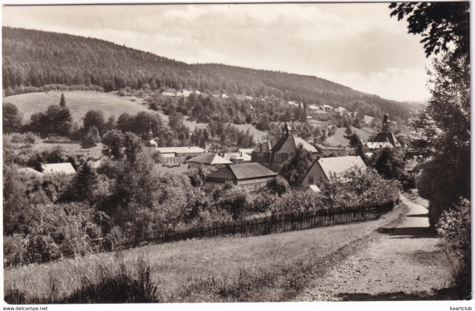 Schmiedeberg (Krs. Dippoldiswalde) - Blick Vom Naundorfer Weg - (1966 - DDR) - Schmiedeberg (Erzgeb.)