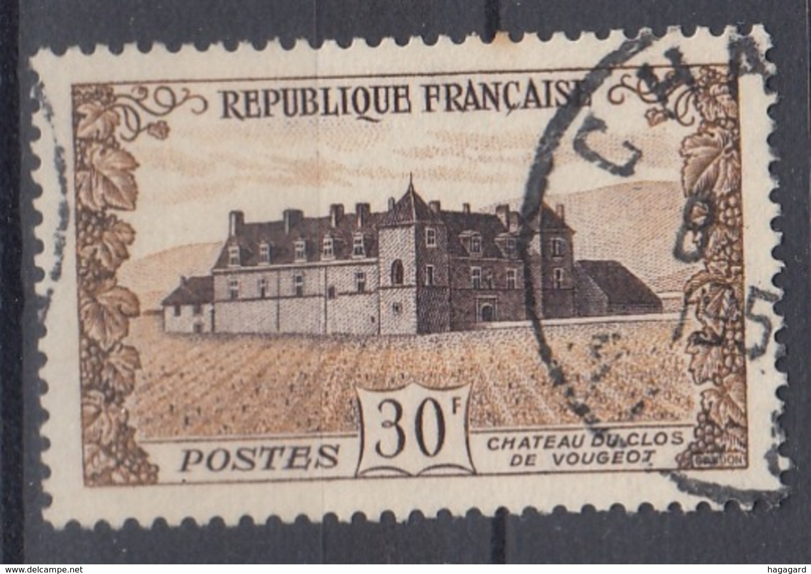 +France 1951. Château Du Clos. Yvert 913. Cancelled - Oblitérés