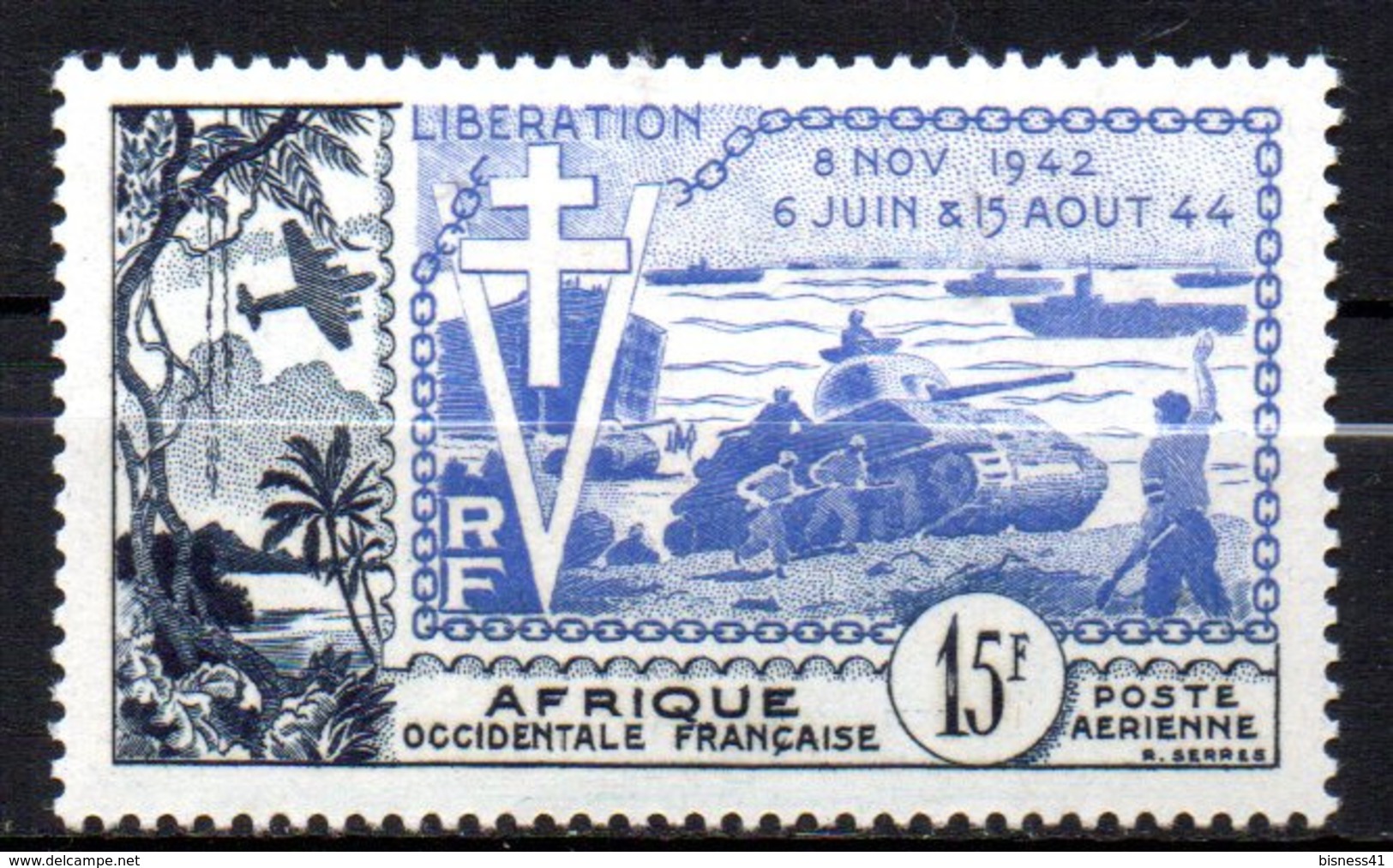 Col17  Colonie PA  AOF Afrique N° 17  Neuf X MH  Cote 10,00€ - Neufs