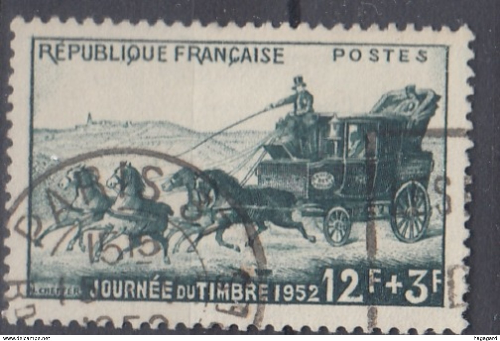 +France 1952. Journée Du Timbre. Yvert 919. Cancelled - Oblitérés