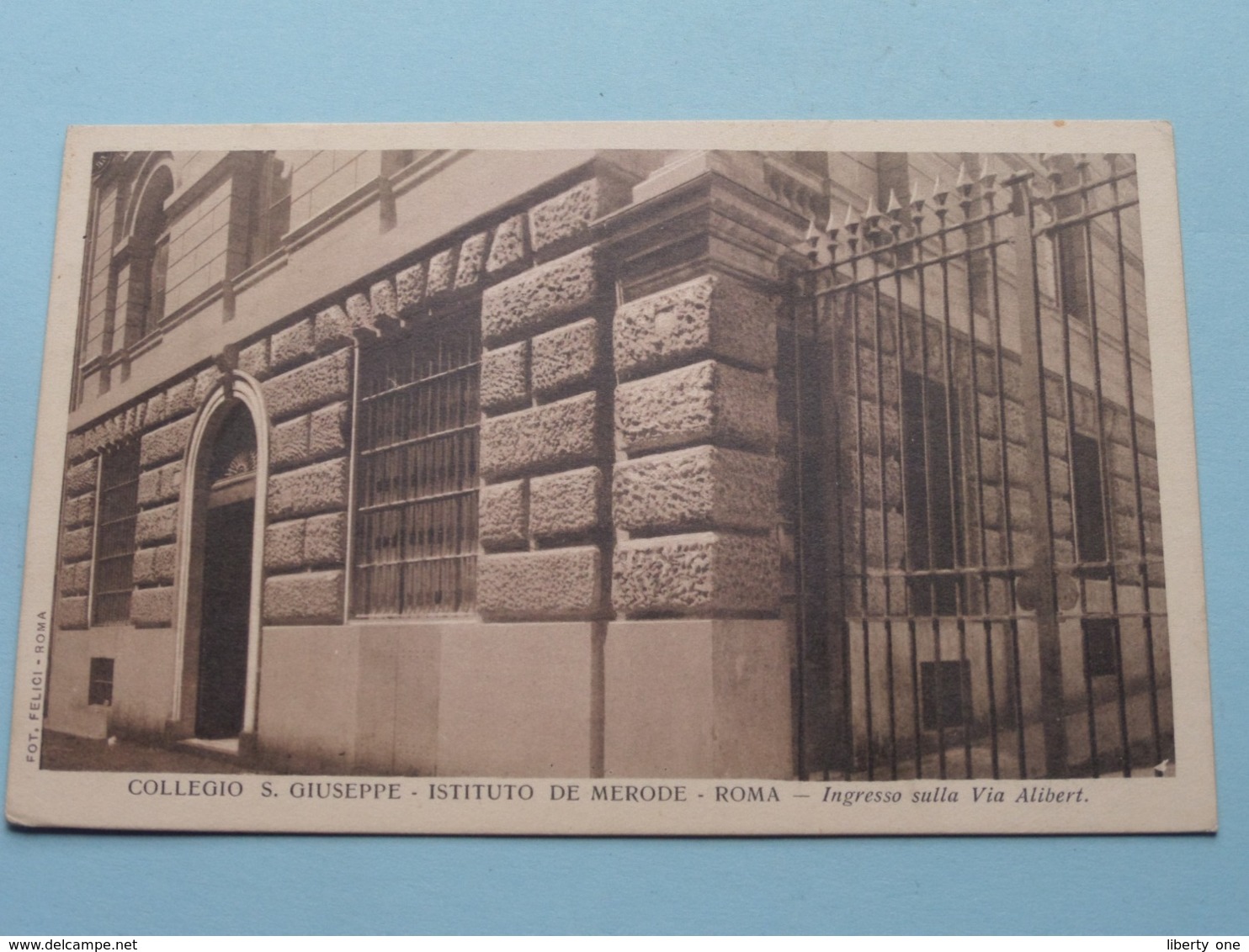 COLLEGIO S. GUISEPPE - Instituto De MERODE ( Fot. Felici > Vasa.... ) Anno 1937 ( Zie Foto Details ) ! - Onderwijs, Scholen En Universiteiten