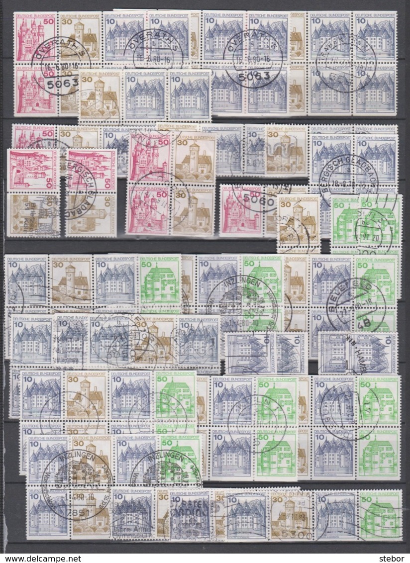 Duitsland Boekjes Combinaties Gestempeld, Zeer Mooi Lot 4167 - Collections (sans Albums)