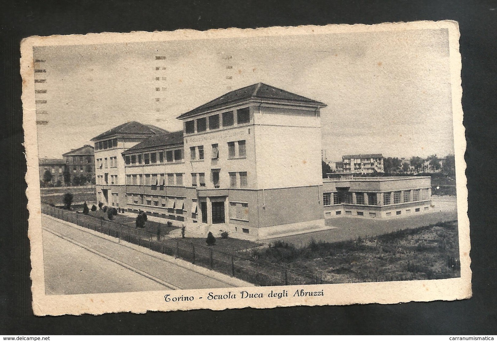 TORINO - SCUOLA DUCA Degli ABRUZZI (Viaggiata) 1942 - Enseignement, Écoles Et Universités