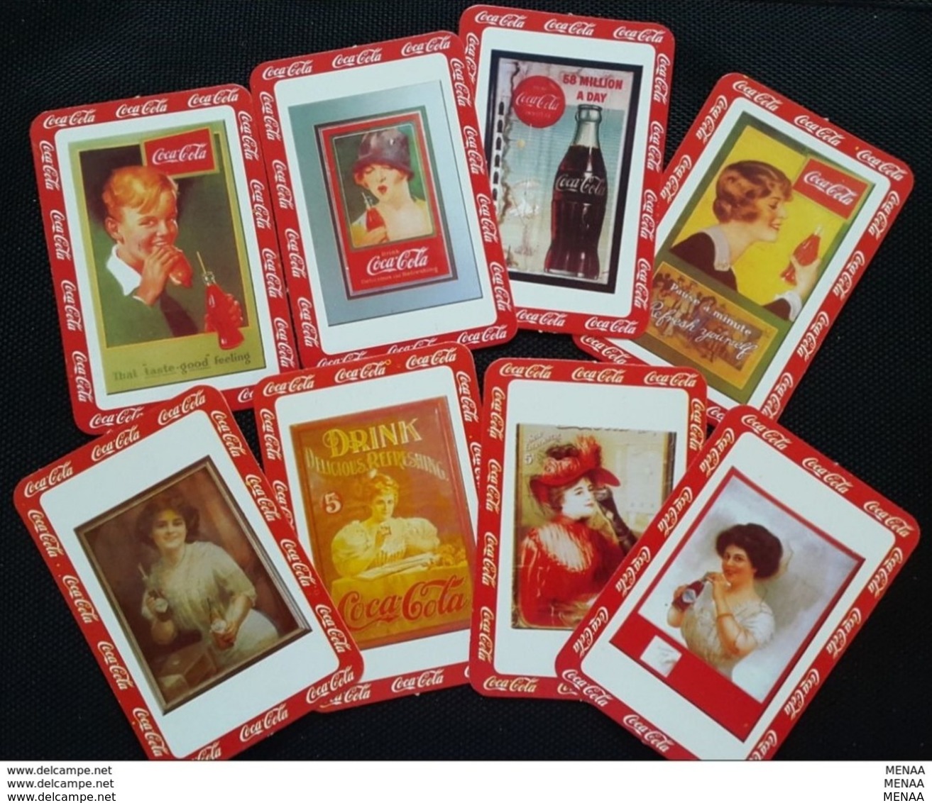 Vintage COCA COLA playing card .complete unused set .VV RARE item