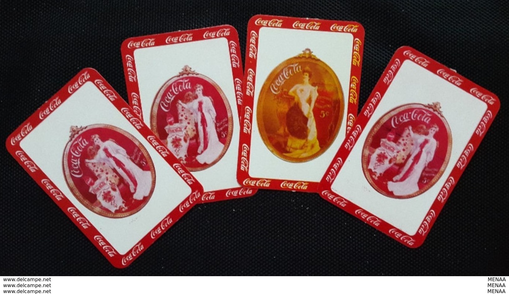 Vintage COCA COLA playing card .complete unused set .VV RARE item