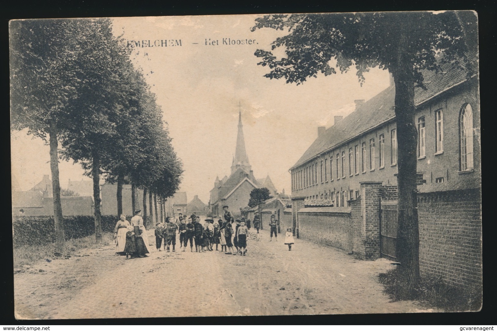 EMELGEM EMELGHEM  HET KLOOSTER  FELDPOST   2 AFBEELDINGEN - Roeselare