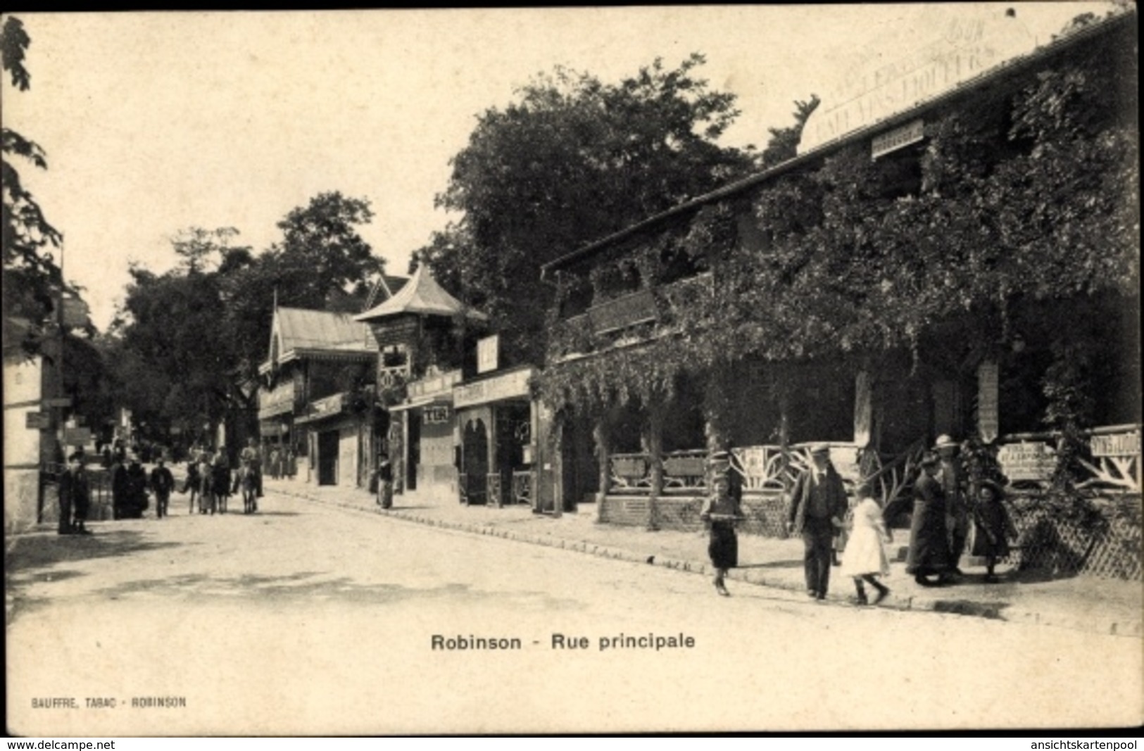 Cp Robinson Hauts De Seine, Rue Principale - Autres & Non Classés