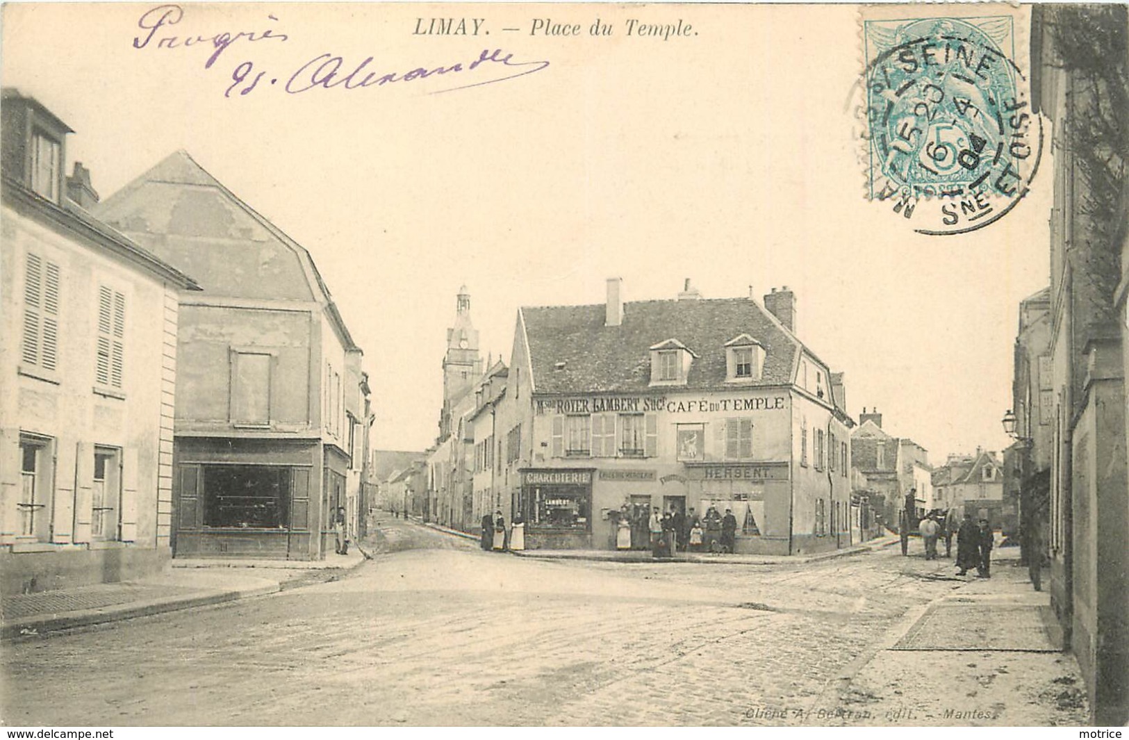 LIMAY - Place Du Temple. - Limay